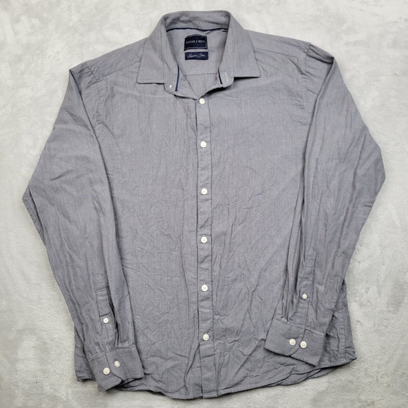 Stitch Note Shirt Men Medium Button Up Dress Office Work Egyptian Cotton Adult M - Picture 1 of 7